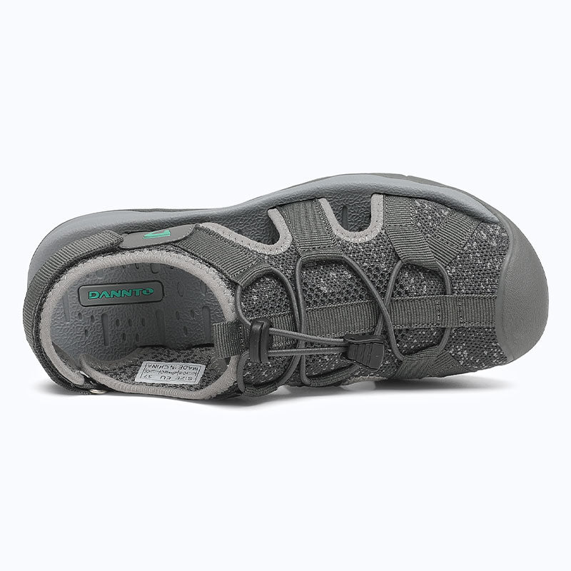 Dannto Trailport N2 - Women's Hiking Sandals gray shown from a three-quarter view