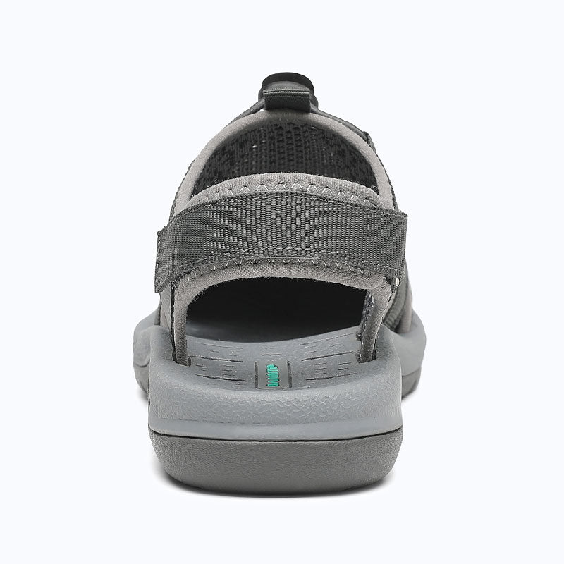 Dannto Trailport N2 - Women's Hiking Sandals gray shown from the front