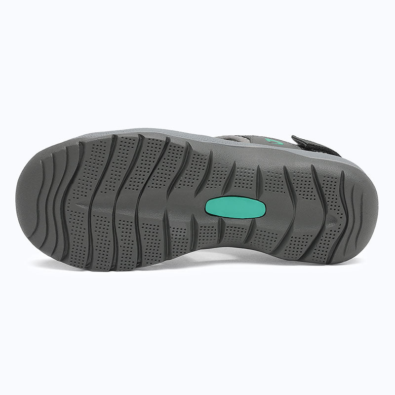 Dannto Trailport N2 - Women's Hiking Sandals gray shown from the bottom