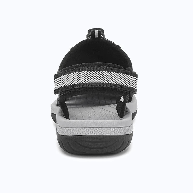 Dannto Trailport N3 - Women's Hiking Sandals black shown from the back