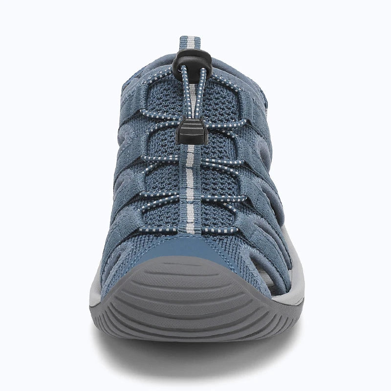 Dannto Trailport N3 - Women's Hiking Sandals blue shown from the front