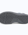 Dannto women's trailport N3 sandal blue shown from the bottom