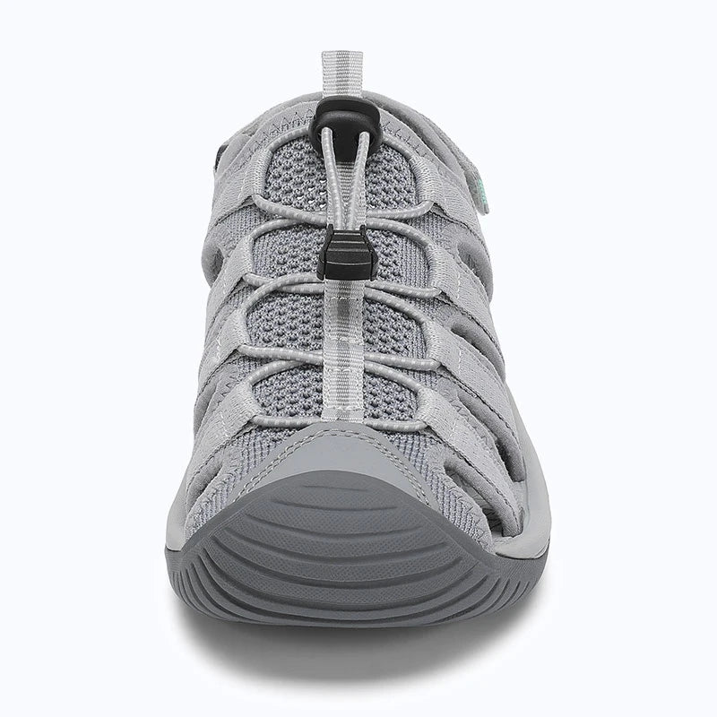 Dannto Trailport N3 - Women's Hiking Sandals gray shown from the front