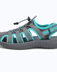 Dannto Trailport N3 - Women's Hiking Sandals green shown from the side