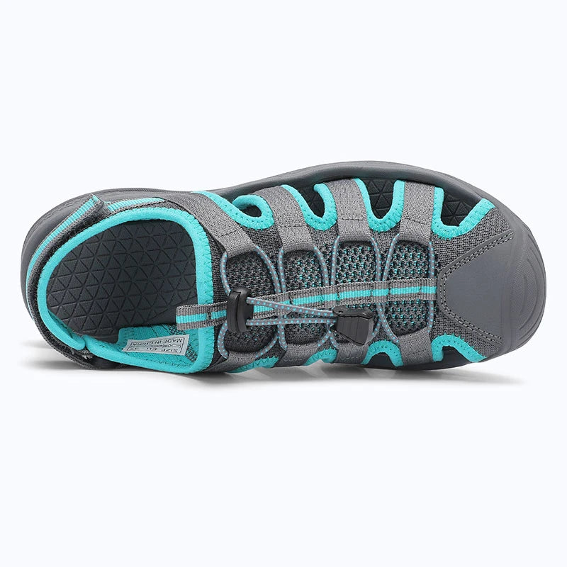 Dannto Trailport N3 - Women's Hiking Sandals green shown from the top