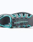 Dannto Trailport N3 - Women's Hiking Sandals green shown from the top