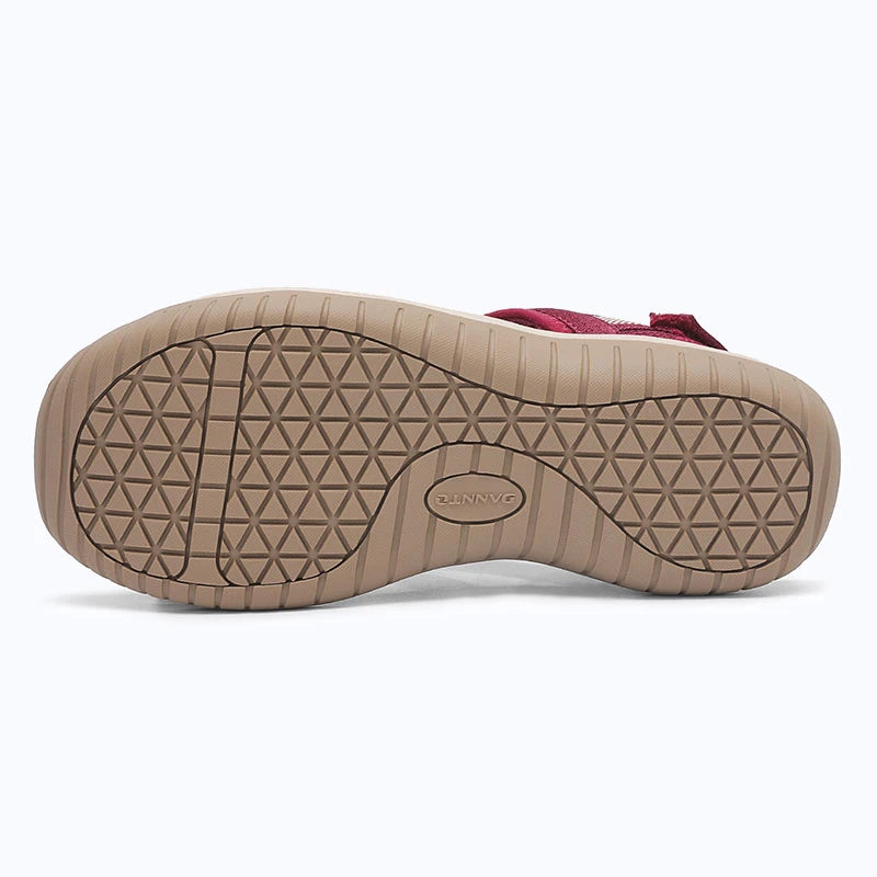 Dannto Trailport N3 - Women's Hiking Sandals red shown from the bottom