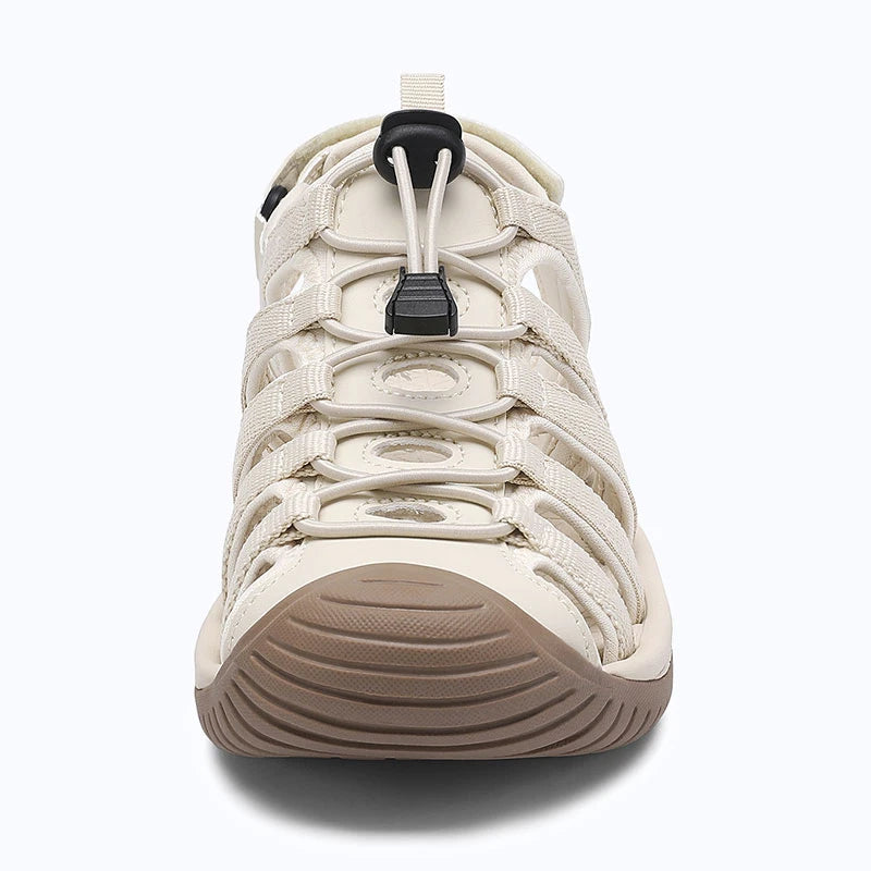 Dannto Trailport H3 - Women's Hiking Sandals beige shown from the front