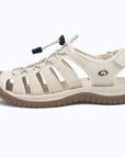 Dannto Trailport H3 - Women's Hiking Sandals beige shown from the side