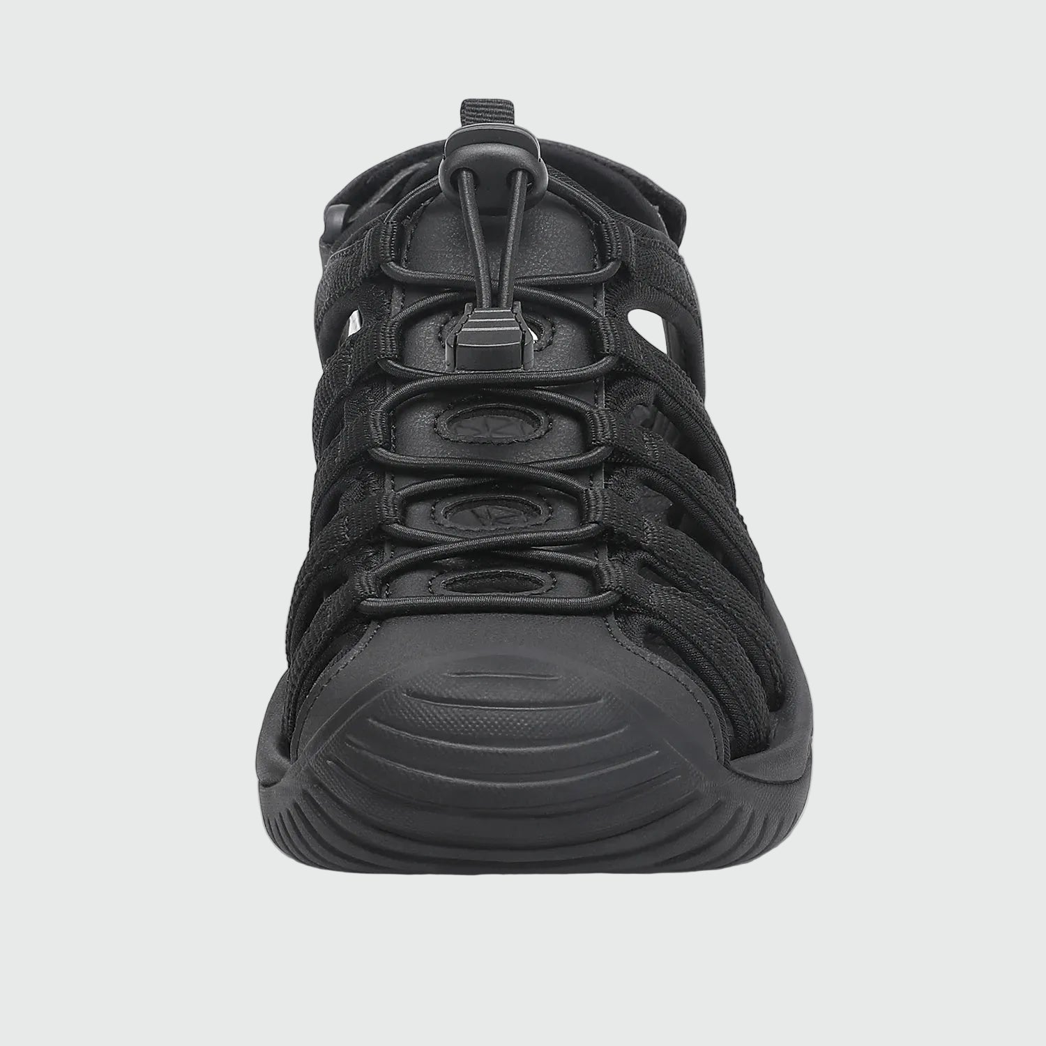 Dannto Trailport H3 - Women's Hiking Sandals black shown from the front