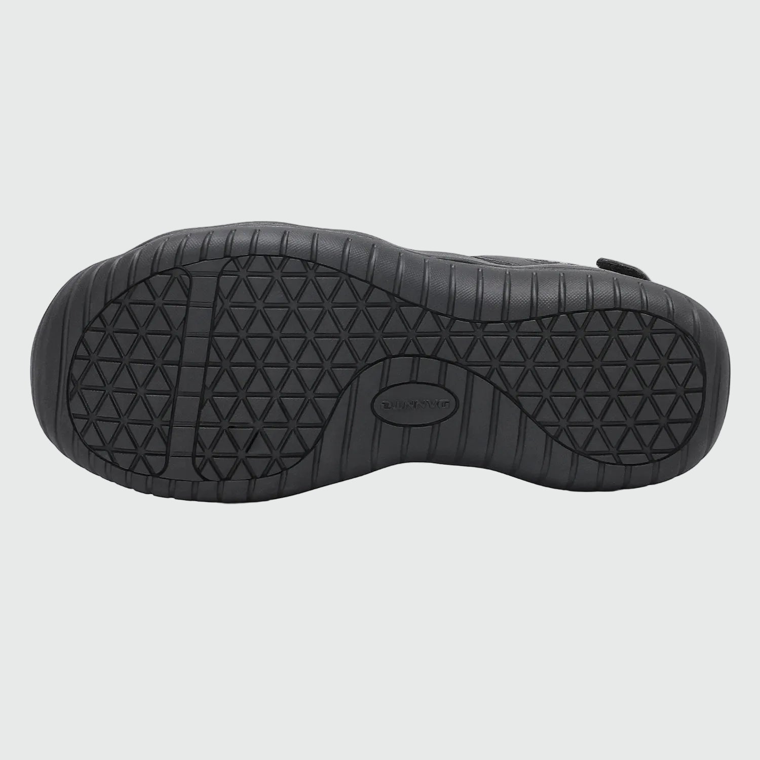 Dannto Trailport H3 - Women's Hiking Sandals black shown from the bottom