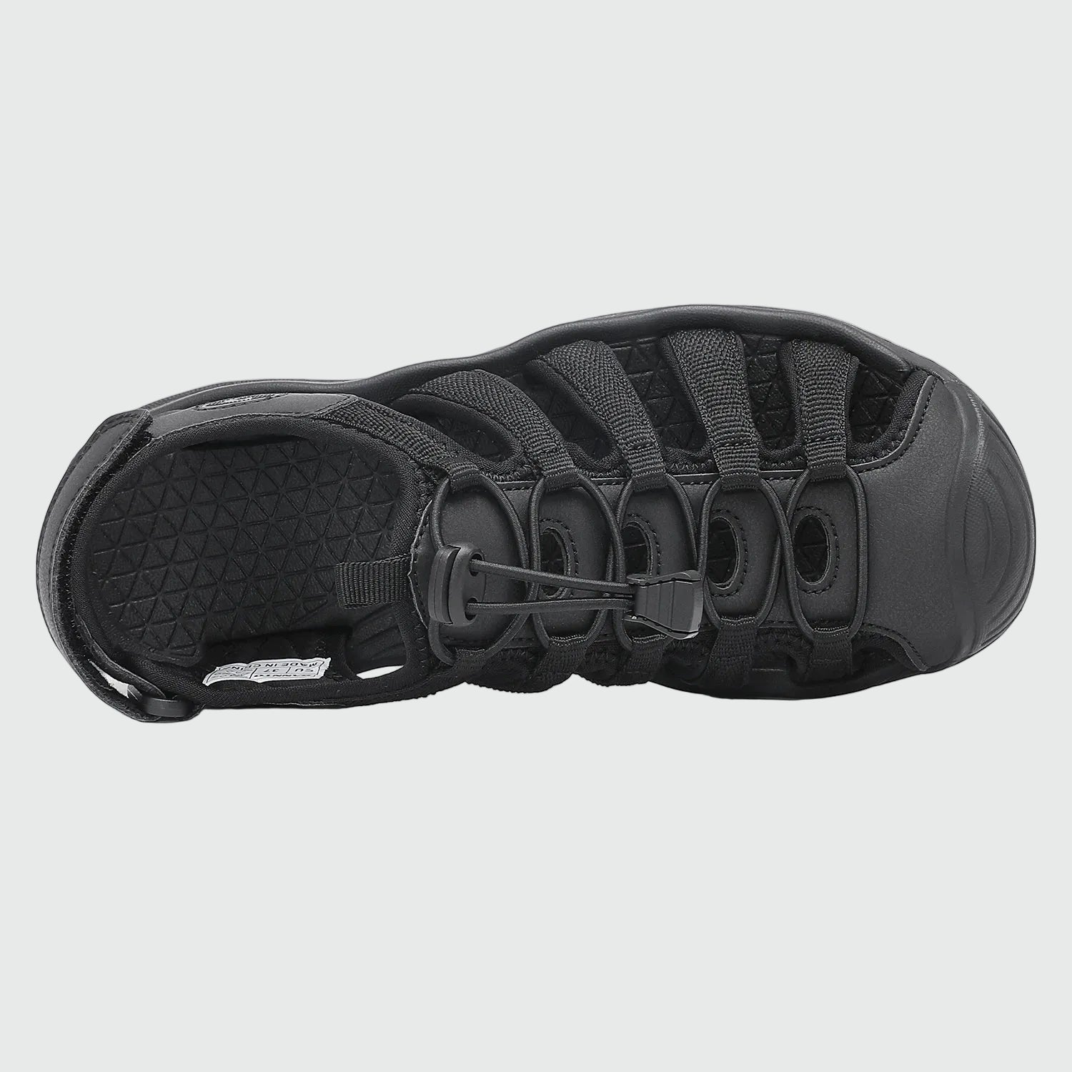 Dannto Trailport H3 - Women's Hiking Sandals black shown from the top