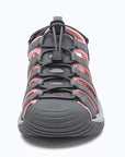 Dannto Trailport H3 - Women's Hiking Sandals gray pink shown from the front