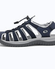 Dannto Trailport H3 - Women's Hiking Sandals navy blue shown from the side