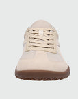 Wide Toe Box Barefoot Shoes Khaki shown from the front