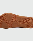 Wide Toe Box Barefoot Shoes White-Gray shown from the bottom