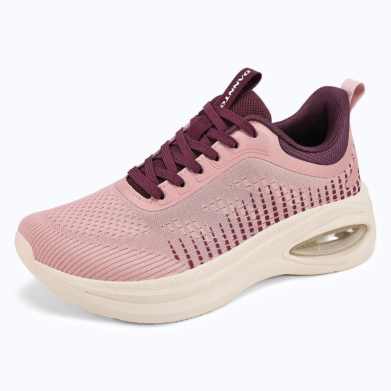 A8 Women’s Wide Toe Box Air Cushion Walking Sneakers