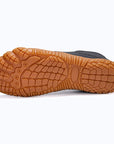 Dannto gray - 3E Width Wide Toe Box Barefoot Walking Shoes shown from the bottom