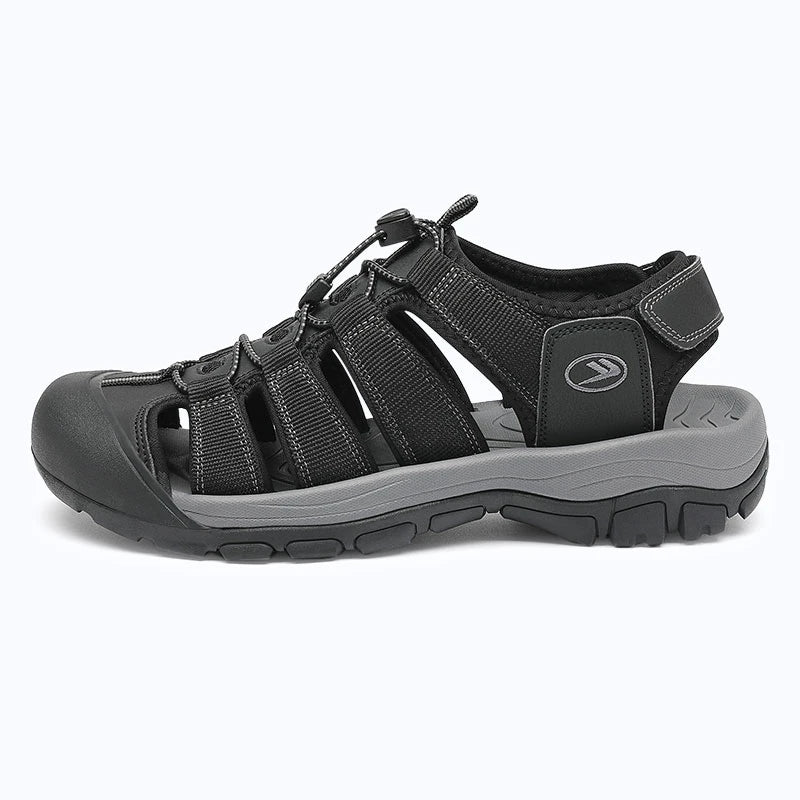 Dannto Trekport N2 - Men's Hiking Sandals black shown from the side