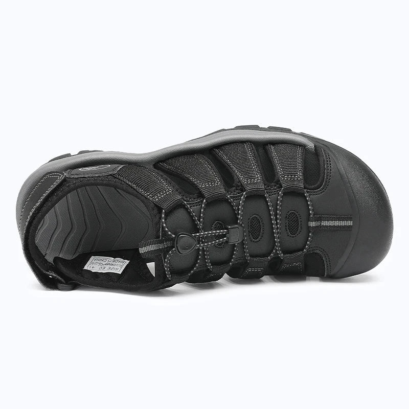 Dannto Trekport N2 - Men's Hiking Sandals black shown from the top