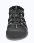 Dannto Trekport N2 - Men's Hiking Sandals black white shown from the front