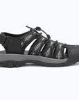 Dannto Trekport N2 - Men's Hiking Sandals  black white shown from the side