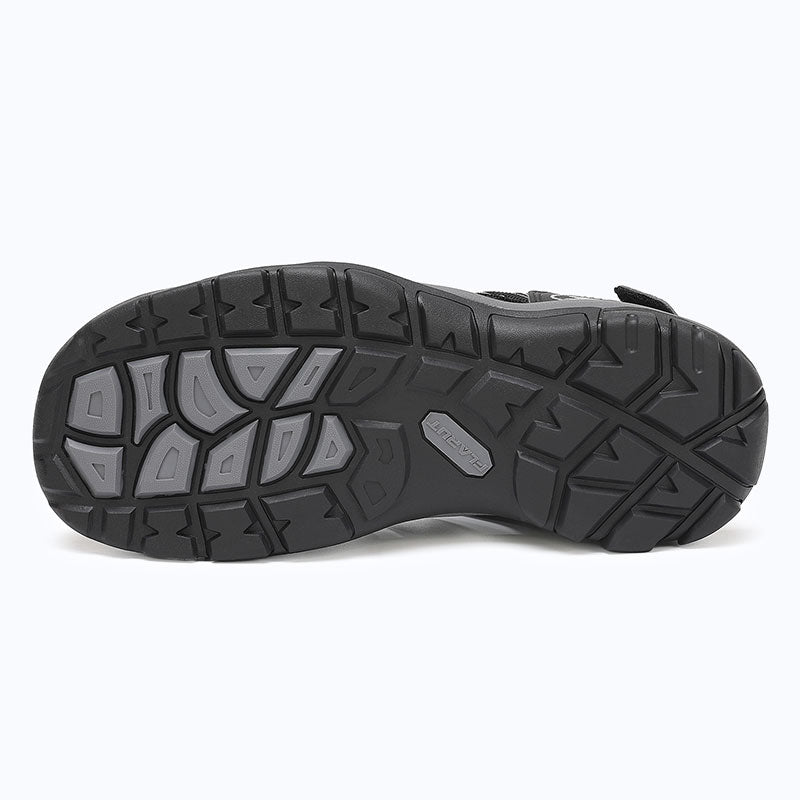 Dannto Trekport N2 - Men's Hiking Sandals black white shown from the bottom