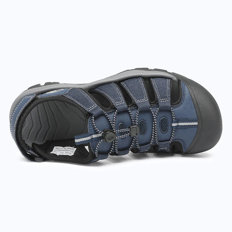 Dannto Trekport N2 - Men's Hiking Sandals blue shown from the top