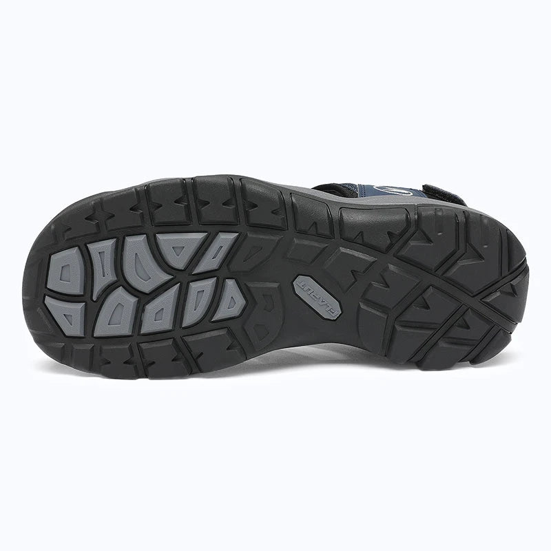 Dannto Trekport N2 - Men's Hiking Sandals blue shown from the bottom