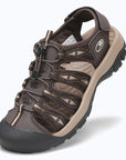 Dannto Trekport N2 - Men's Hiking Sandals coffee beige shown from a three-quarter view