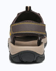 Dannto Trekport N2 - Men's Hiking Sandals dark brown shown from the back