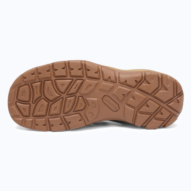 Dannto Trekport N2 - Men's Hiking Sandals light brown shown from the bottom