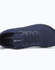 Dannto blue zero drop barefoot sneakers shown from the top