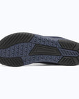 Dannto blue zero drop barefoot sneakers shown from the bottom