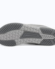 Dannto mid gray zero drop barefoot sneakers shown from the bottom