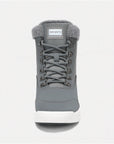 Dannto women‘s dark gray winter snow Boots shown from the front