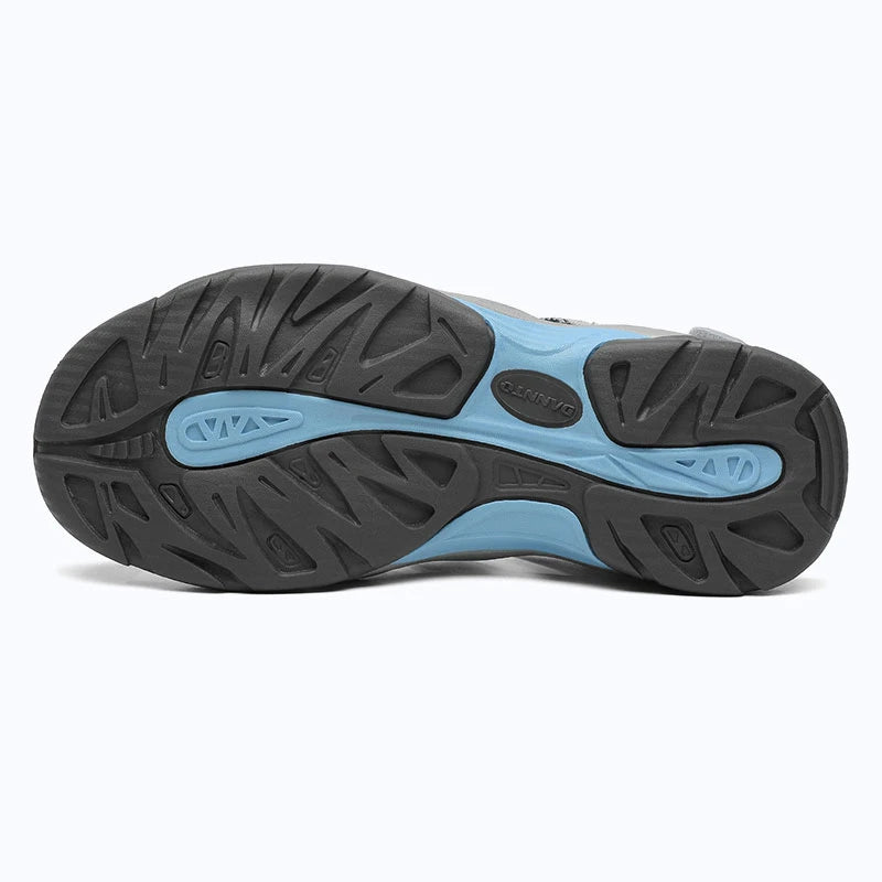 Dannto women's trailport H2 sandal beige shown from the bottom
