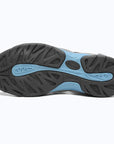 Dannto women's trailport H2 sandal blue shown from the bottom