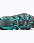 Dannto women's trailport H2 sandal dark gray shown from the top