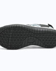 Dannto women's closed toe hiking sandals S2 black blue shown from the bottom