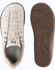 Dannto Veld I - 3E wide toe box barefoot shoes green shown from the top and bottom
