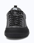 Dannto Veld I - 3E wide toe box barefoot shoes gray shown from the front