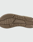 Gliss II - khaki wide toe box barefoot shoes for women shown from the bottom