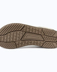 Gliss II - khaki wide toe box barefoot shoes for women shown from the bottom