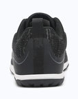 Gliss II Pro - black wide toe box barefoot shoes for women shown from the back