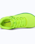 Gliss II Pro - green wide toe box barefoot shoes for women shown from the top