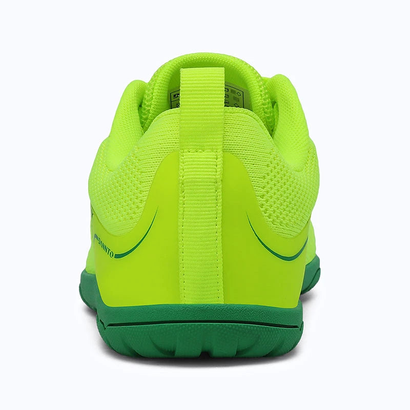 Gliss II Pro - green wide toe box barefoot shoes for women shown from the back