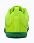 Gliss II Pro - green wide toe box barefoot shoes for women shown from the back