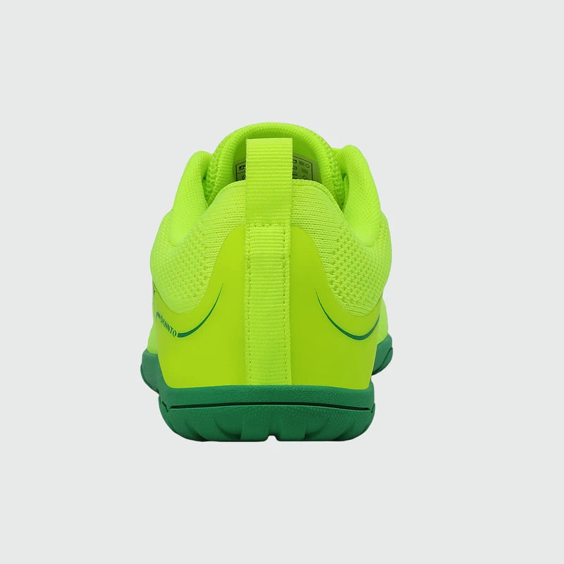 Gliss II Pro - green wide toe box barefoot shoes for women shown from the back
