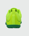 Gliss II Pro - green wide toe box barefoot shoes for women shown from the back